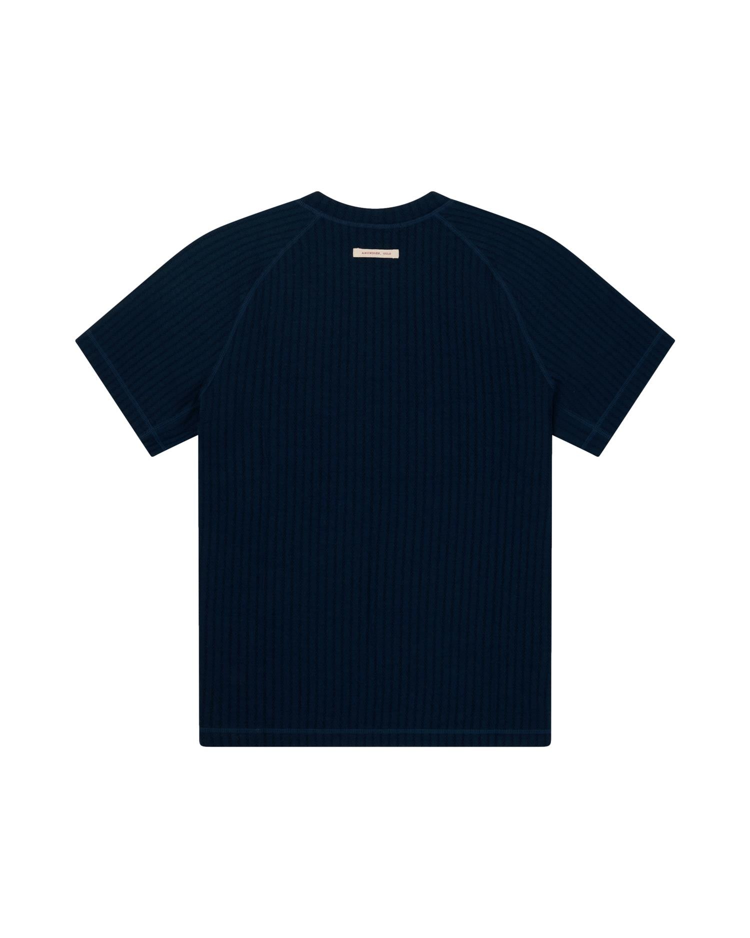 Amundsen Hero's Hide Tee Mens Ullundertøy Navy