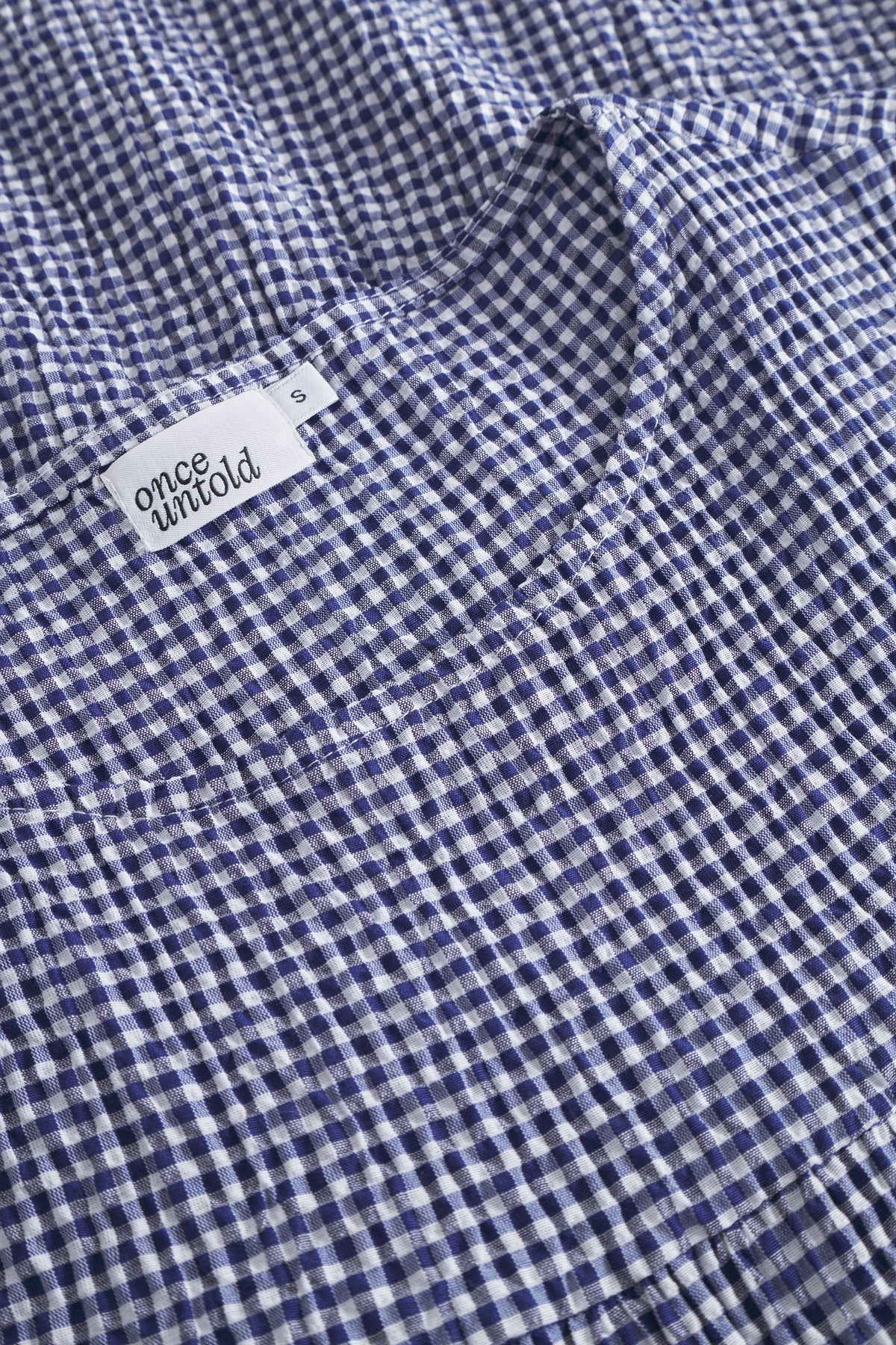 Once Untold Indiana Dress Kjole Navy - modostore.no