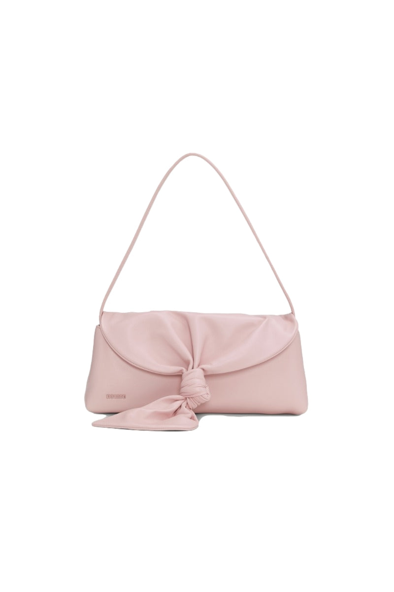 ROTATE Leather Knot Scarf Bag Veske Rosa - modostore.no