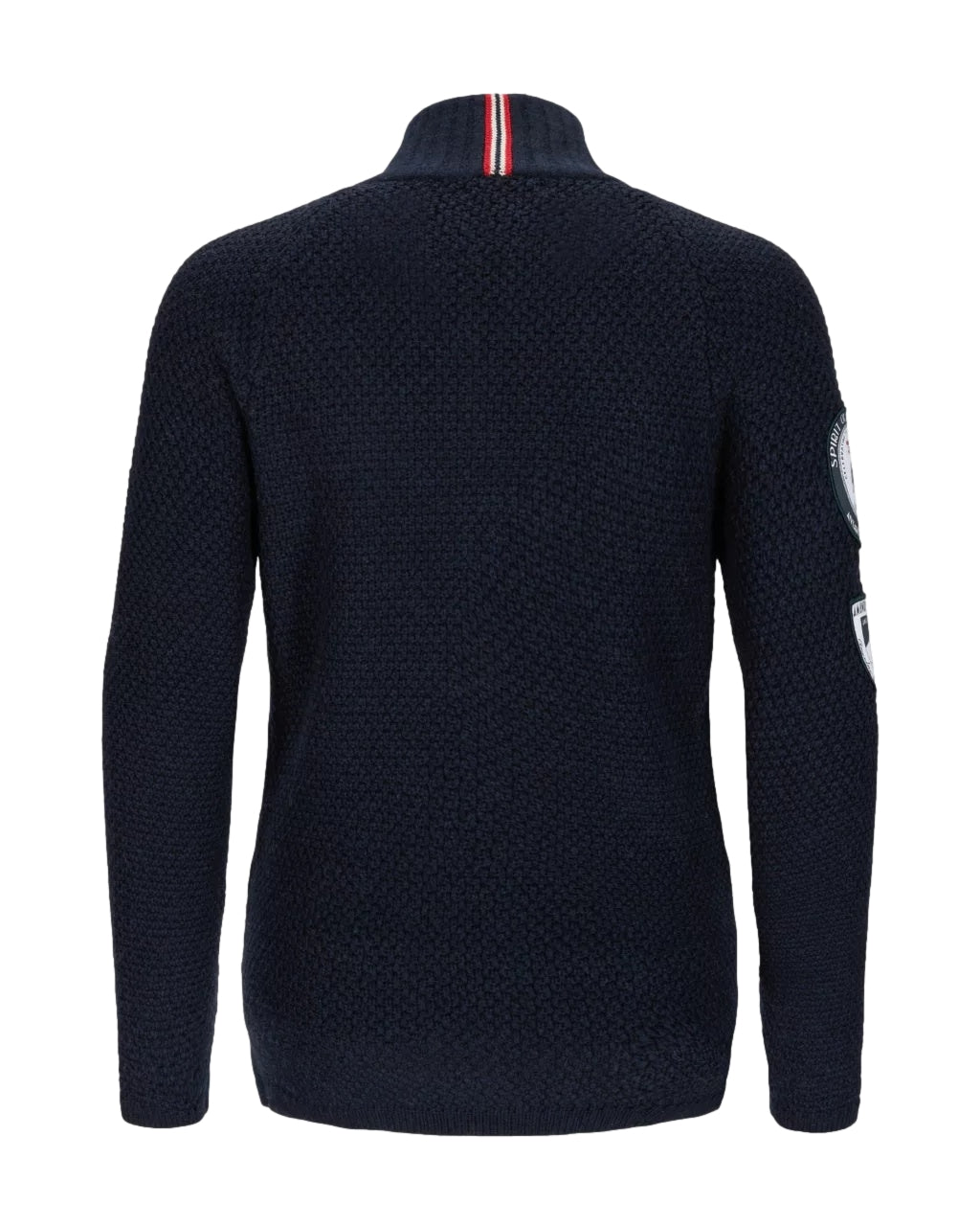 Amundsen Boiled Ski Sweater Womens Genser Blå Mønster