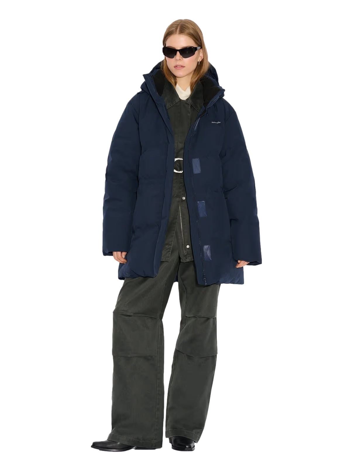 Holzweiler Besseggen Lt Down Jacket Jakke Marine - modostore.no