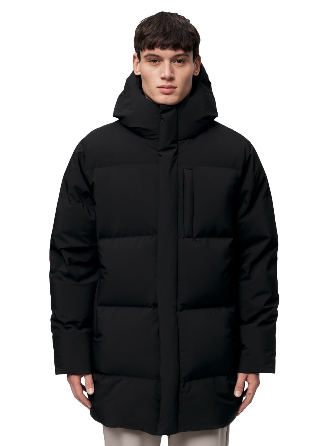 Blæst Ulla Down Jacket Black Jakke Sort