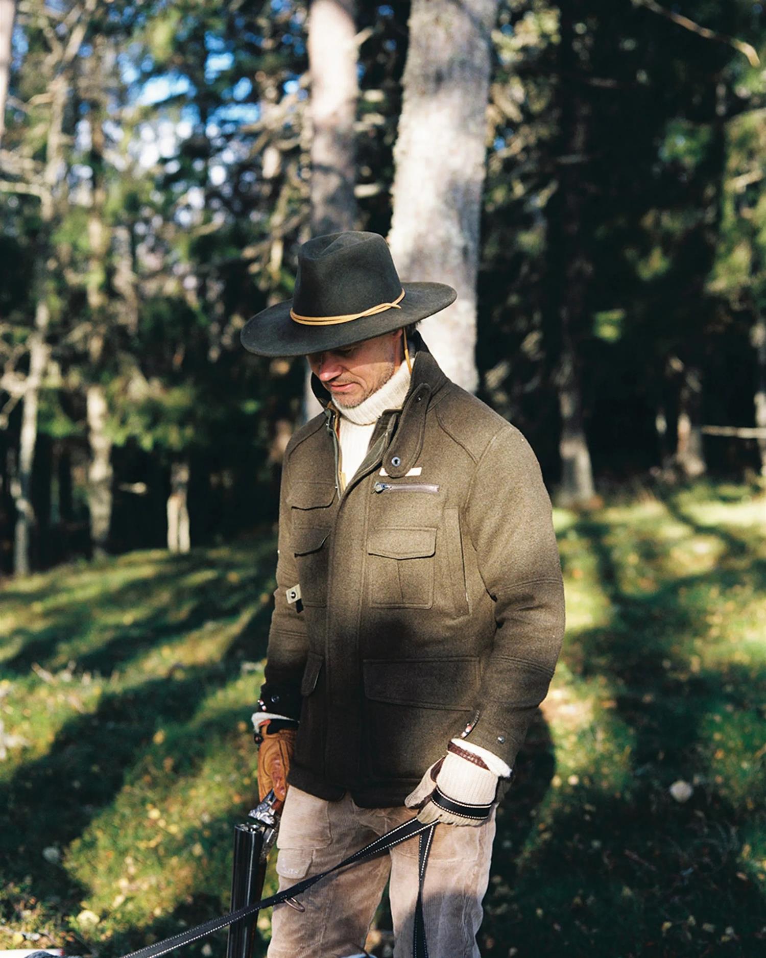 Amundsen Huntsman Jacket Mens Jakke Mørkegrønn