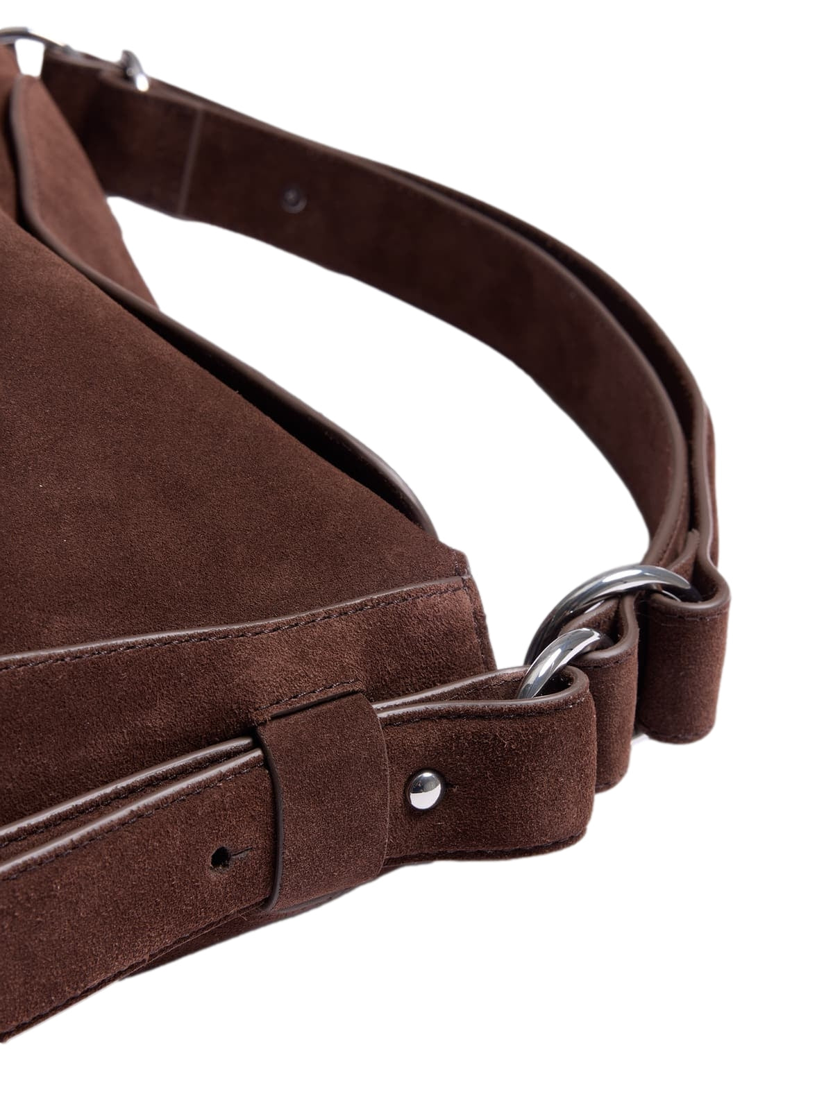 Holzweiler Bud Slouchy Suede Tote Bag Veske Mørkebrun