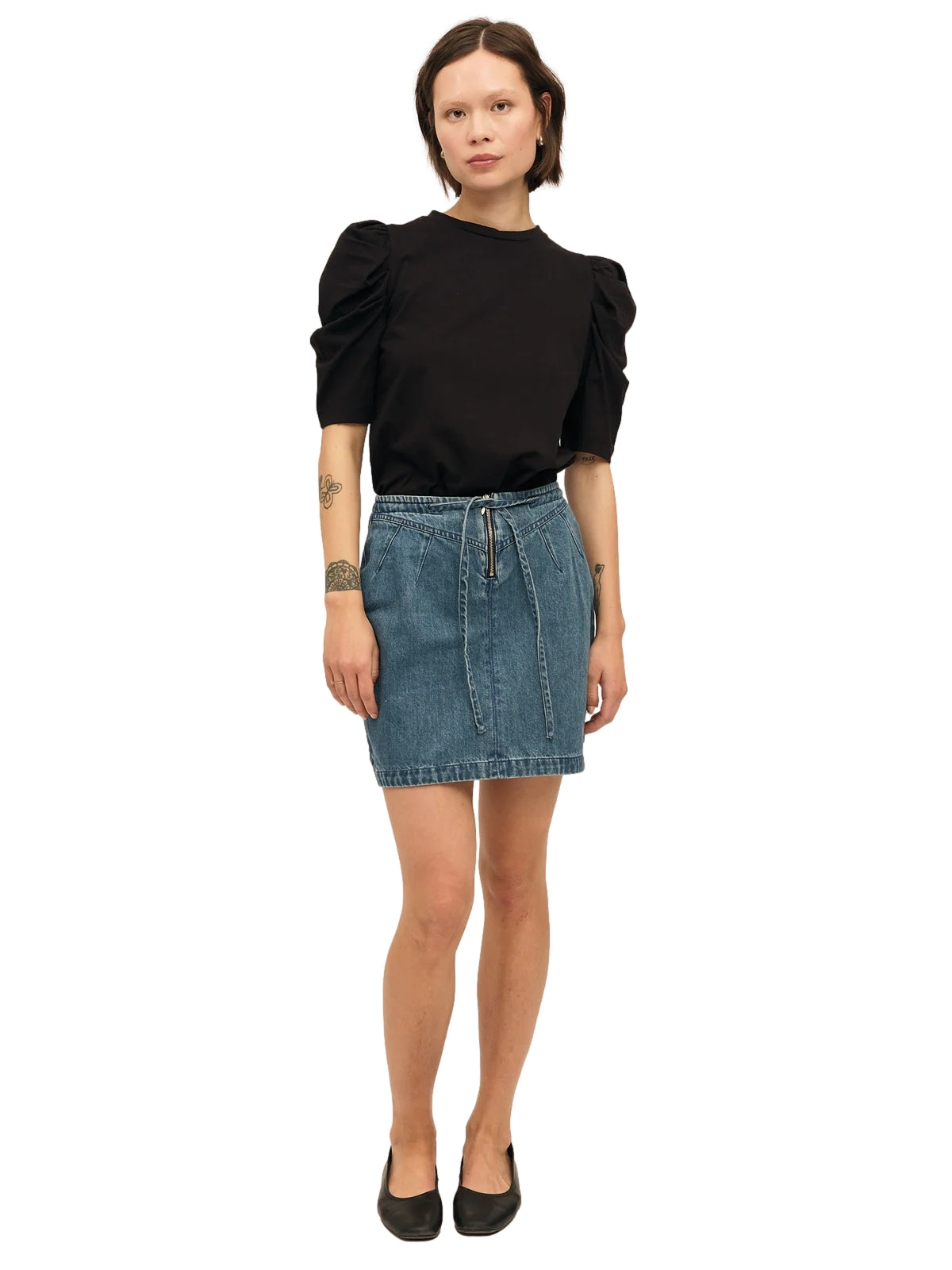 Once Untold Dina Skirt Skjørt Denim - modostore.no