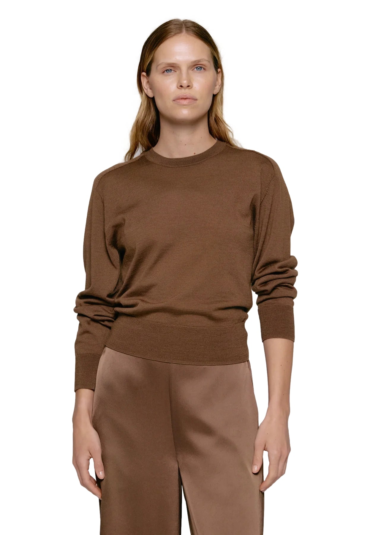 Julie Josephine Hanne Sweater Genser Brun - modostore.no