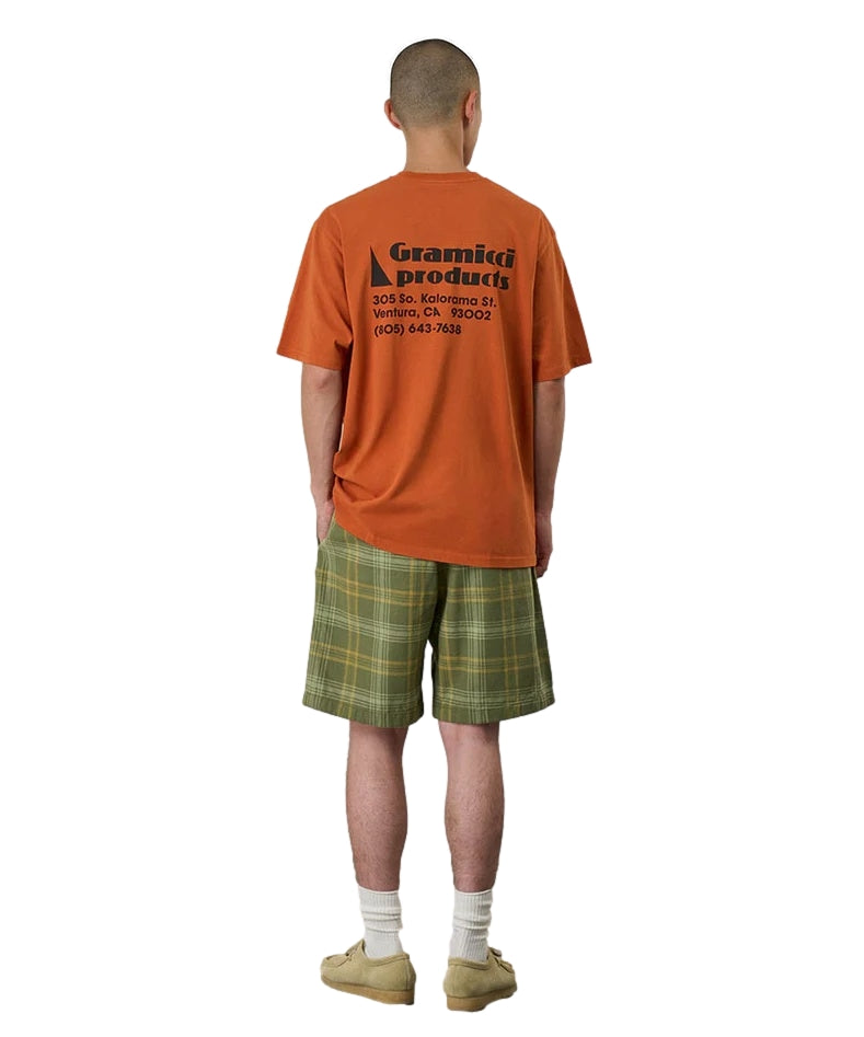 Gramicci G-Sail Tee Orange T-shirt Oransje - modostore.no