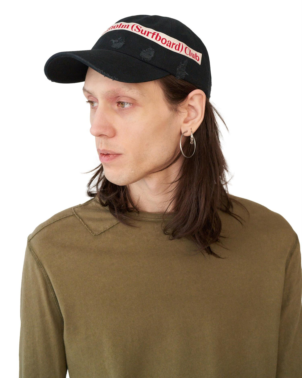 Stockholm Surfboard Club Pac Label Caps Sort