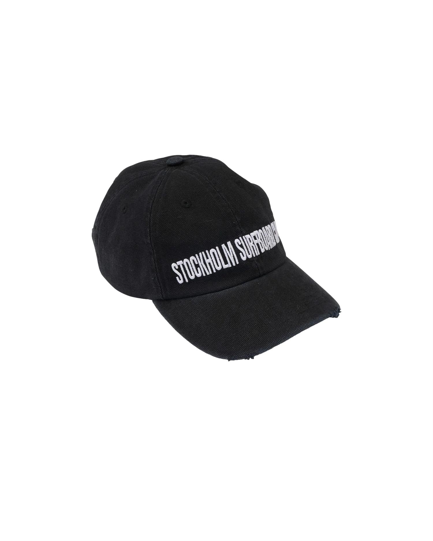 Stockholm Surfboard Club Pac Life Caps Sort - modostore.no