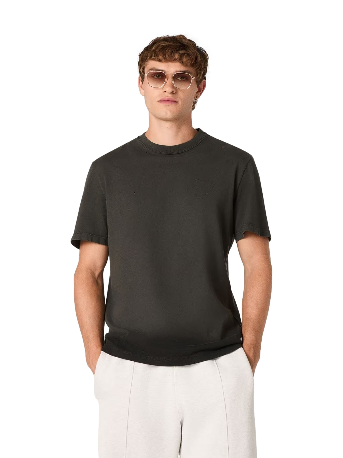 Golden Goose Golden M´s T-shirt Regular T-shirt Vasket Sort