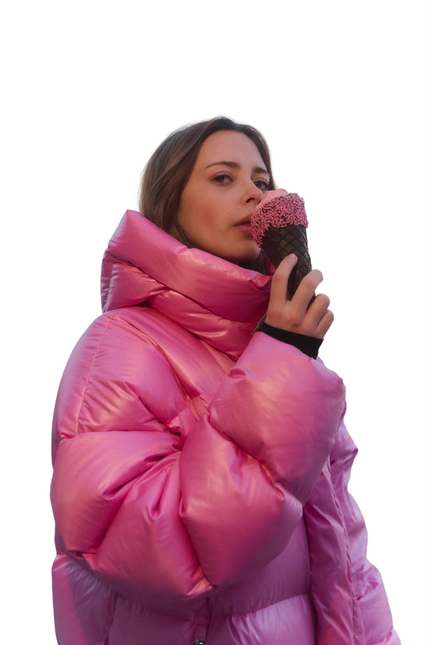 CAYA Ginny Short Pink Jakke Rosa - modostore.no