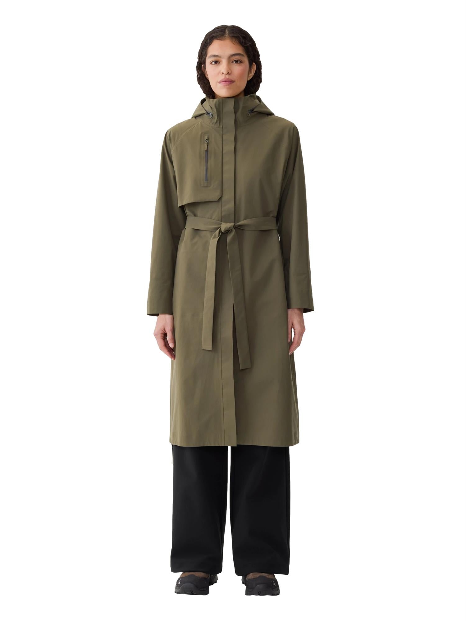 Blæst Vik Coat Grape Leaf Jakke Grønn - modostore.no