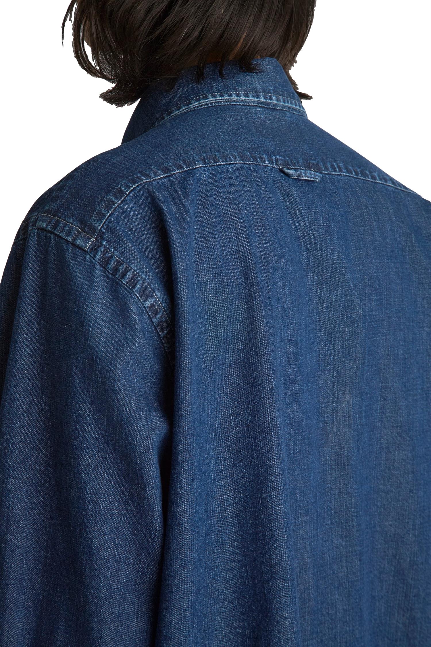 Livid Henrey Japan Indigo Dusk Skjorte Mørkeblå - modostore.no