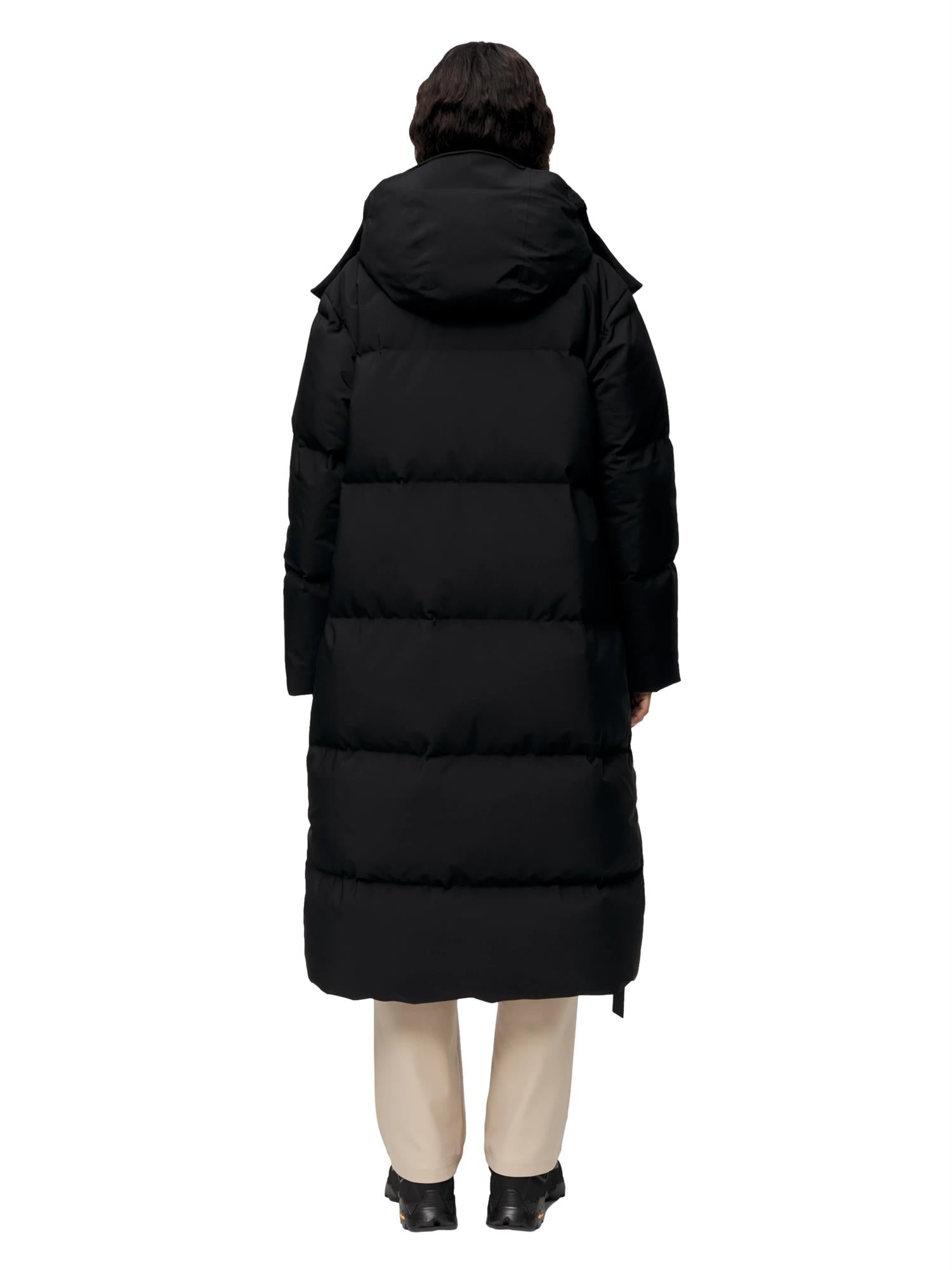 Blæst Stranda Down Coat Black Jakke Sort