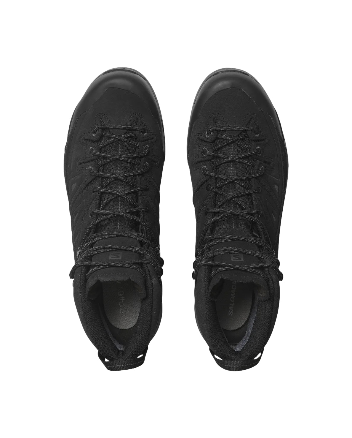 Salomon X-ALP Mid Leather GTX Black/Black/Asphalt Sko Sort - modostore.no