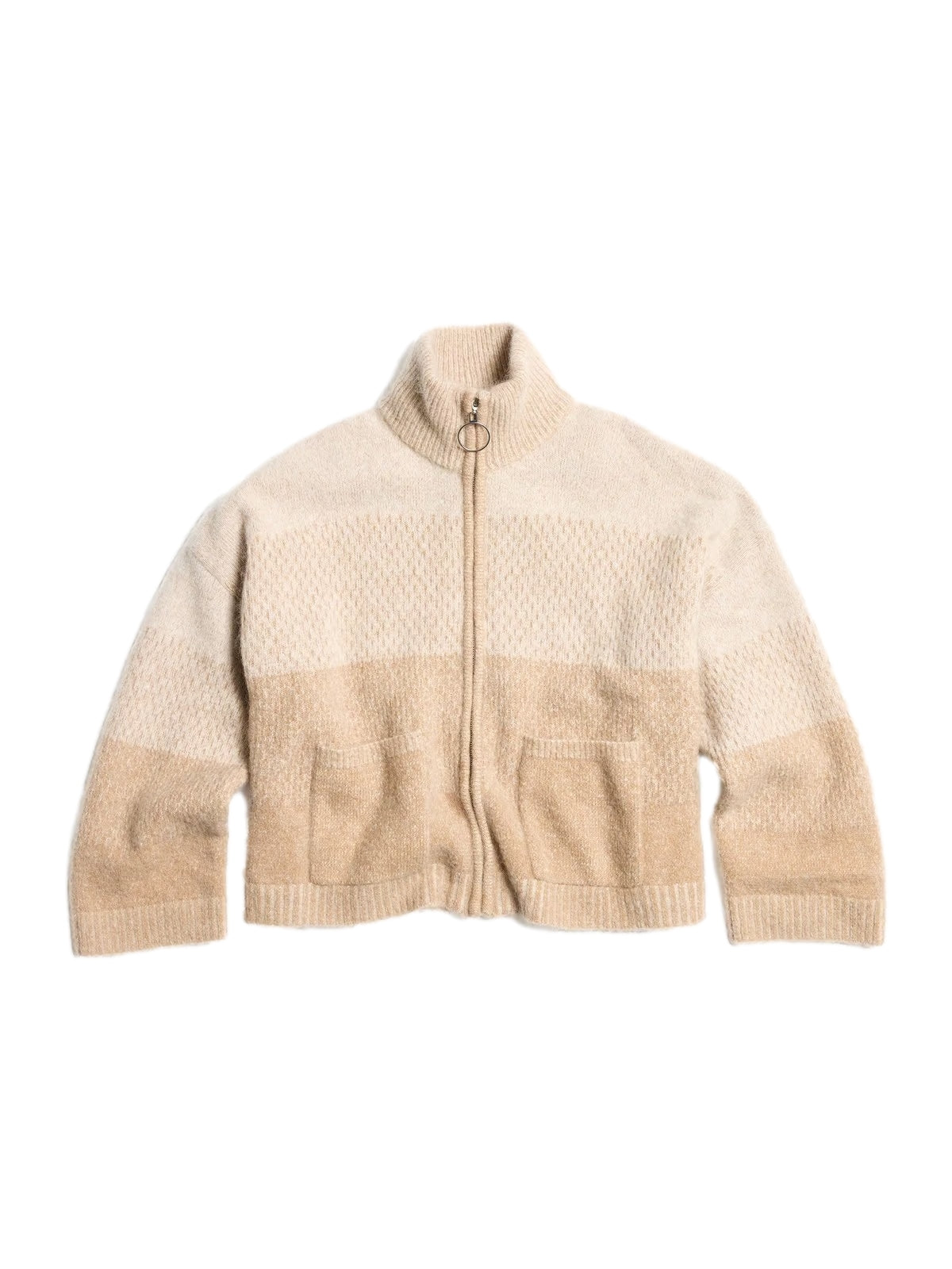 Holzweiler Tine Knit Cardigan Cardigan Beige Mønster - modostore.no