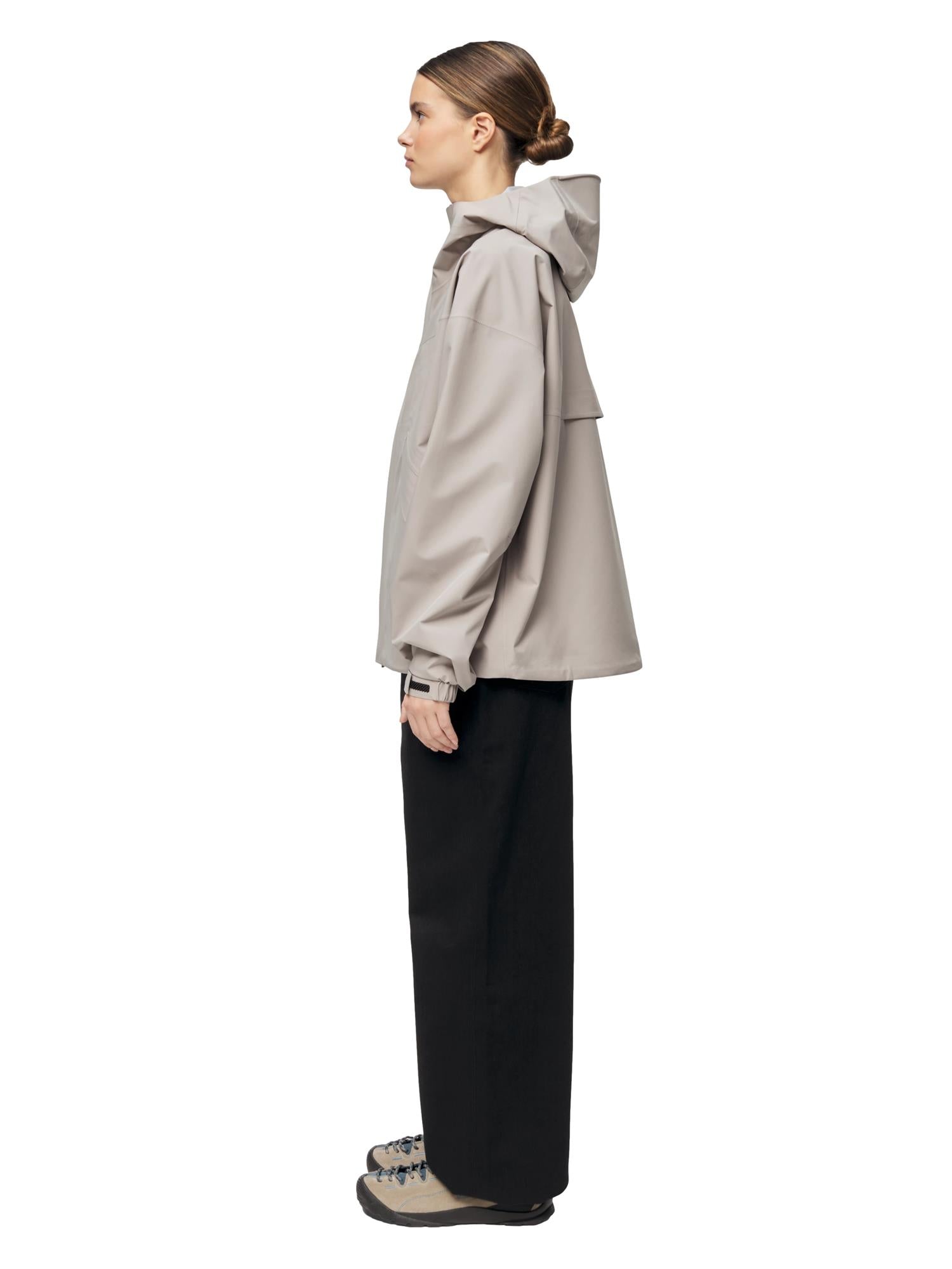 Blæst Synes Jacket Low Tide Jakke Beige Grå - modostore.no