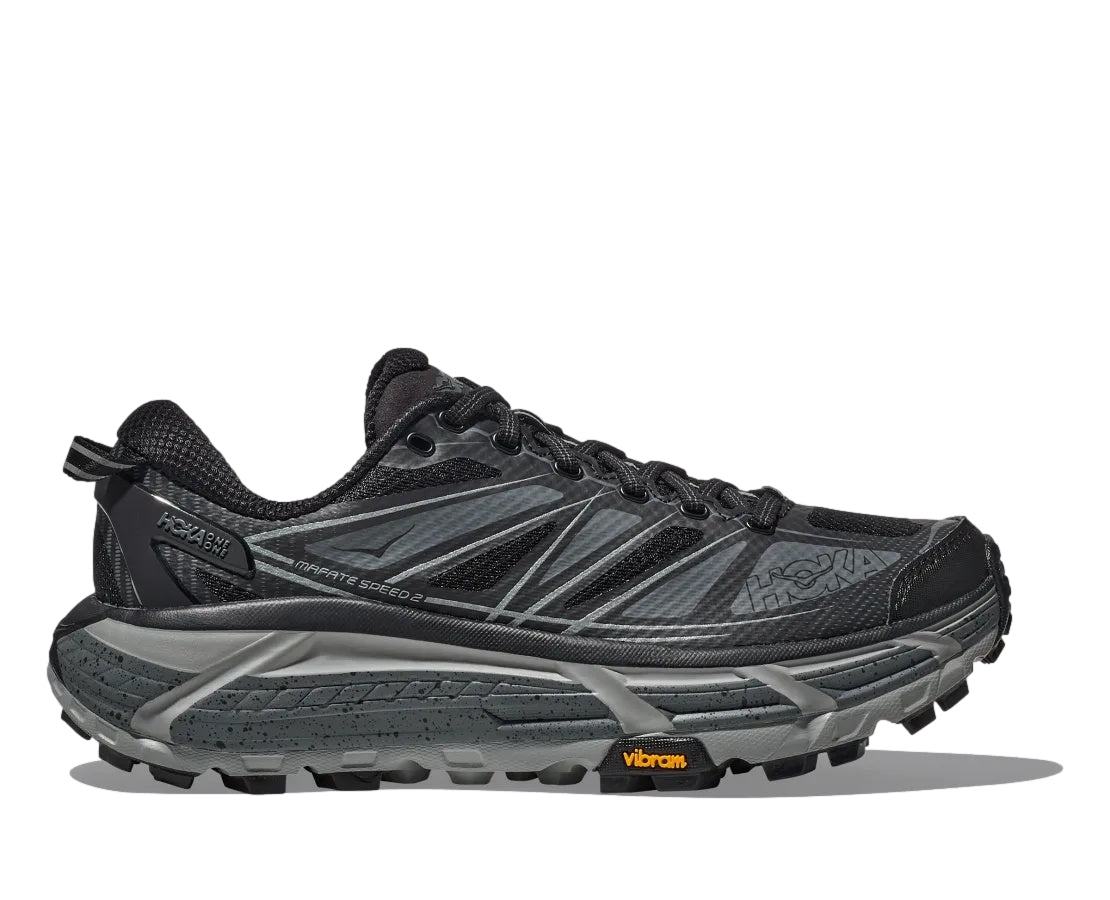HOKA U Mafate Speed 2 Sko Sort Mønster - modostore.no