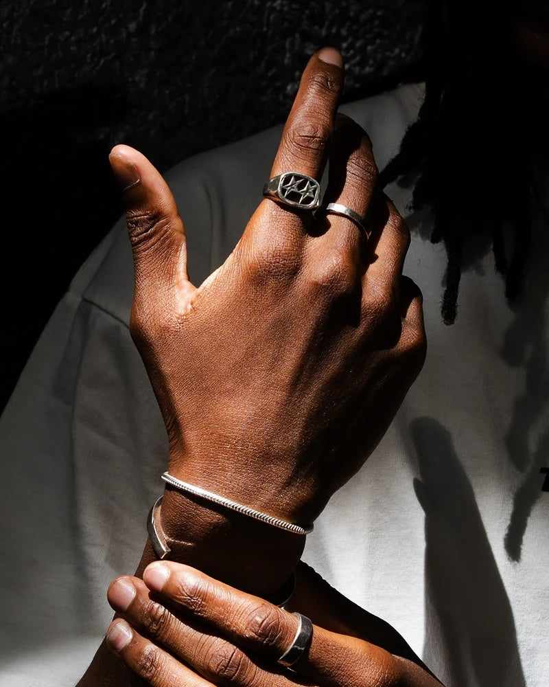 TwoJeys Framed Ring Ring Sølv - modostore.no