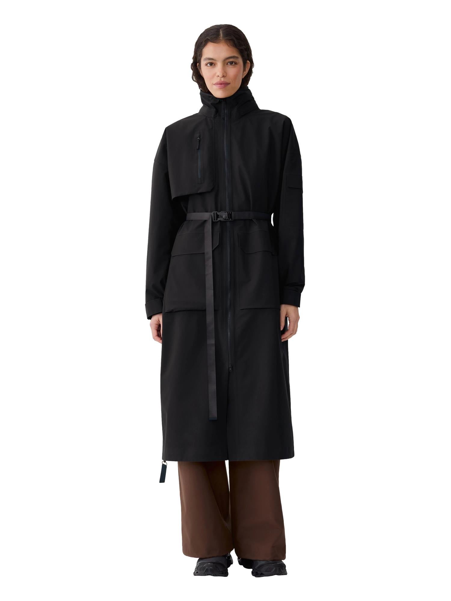 Blæst Klipra Coat Black Jakke Sort - modostore.no