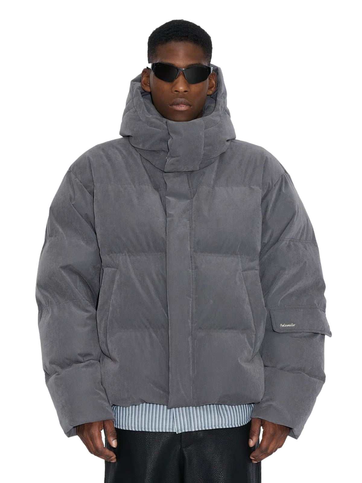 Holzweiler Narvik Brushed Down Jacket Jakke Grå