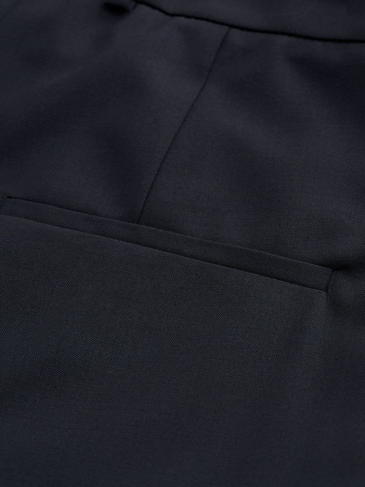 Tiger of Sweden Marfa Wool Blend Trousers Dressbukse Navy - modostore.no
