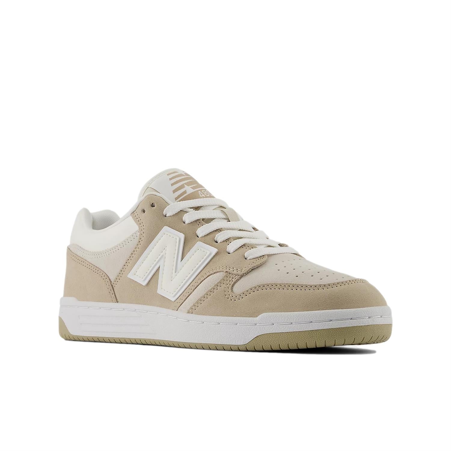 New Balance BB 480 LEA Sko Beige - modostore.no