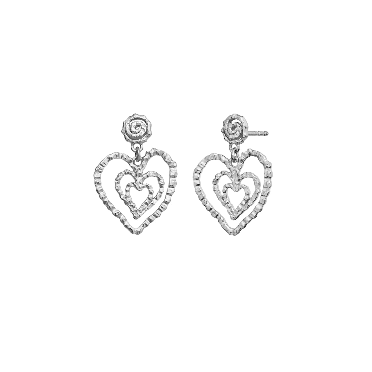 Maanesten Beate Petite Earrings Øredobber Sølv - modostore.no