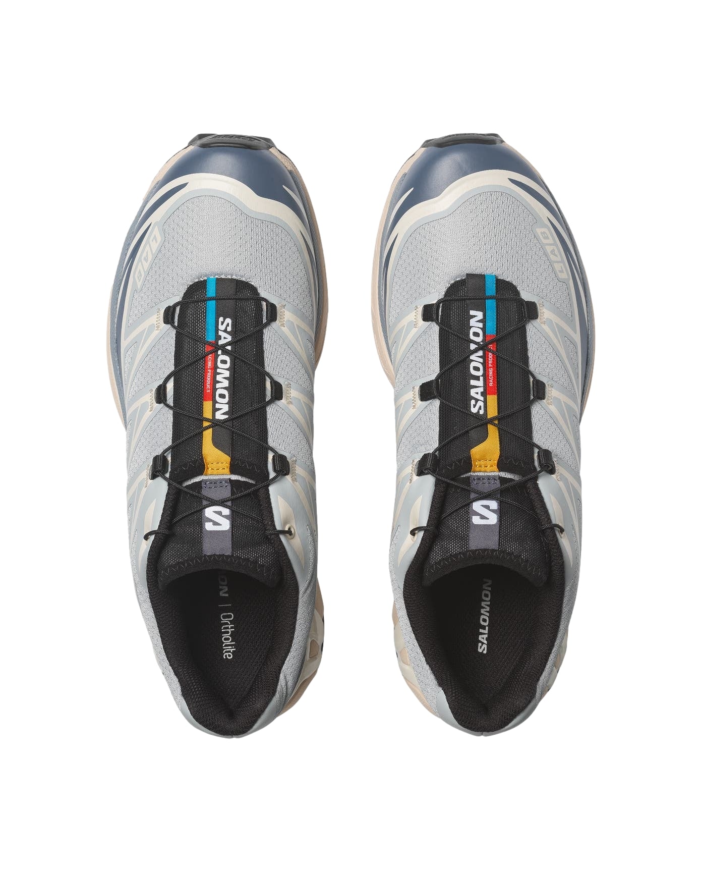 Salomon XT-6 Pearl Blue/Grisaille/Vanila Sko Lyseblå