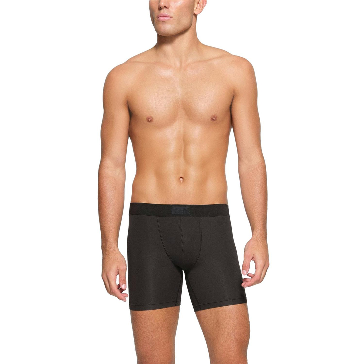 SKIMS Cotton 3-Pack Boxer Brief 5 Inch Boxershorts Sort Og Grå