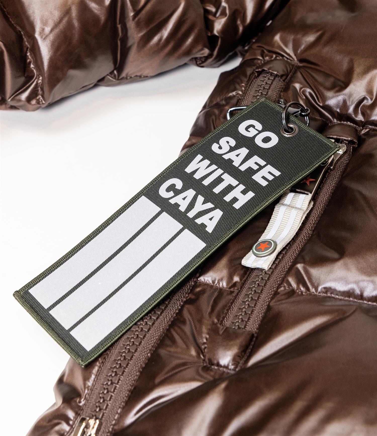 CAYA Ginny Short Coffee Jakke Mørkebrun