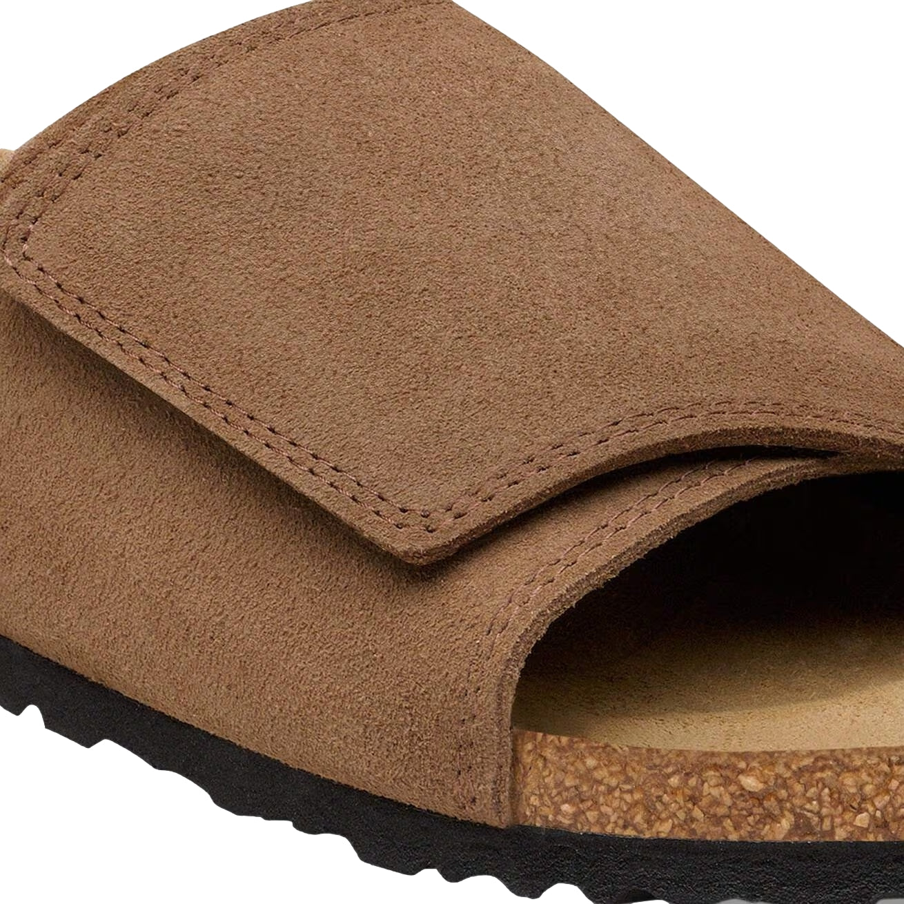 Birkenstock Solana VL Regular Dark Tea lysebrune skinnsko med komfortabel passform og justerbare remmer.
