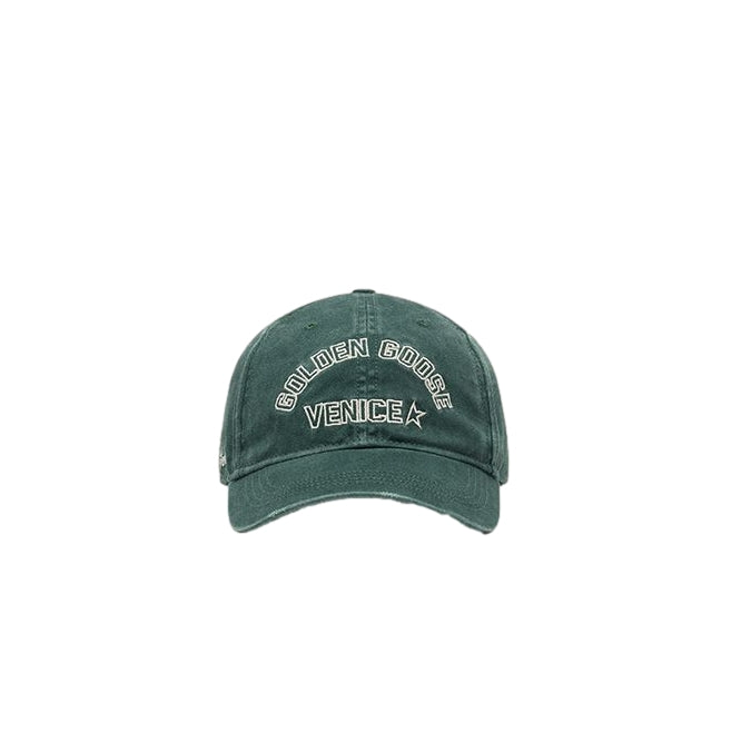 Golden Goose Journey Baseball Cap Caps Grønn