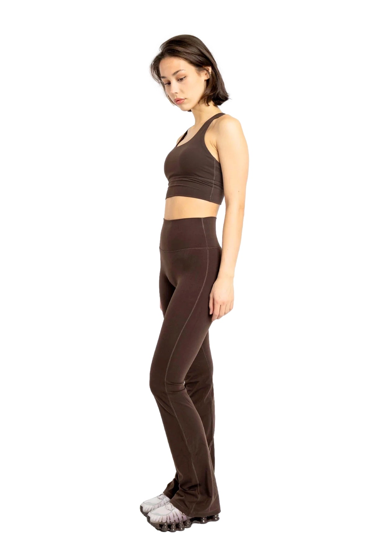 MCB Sportswear Flare Tights Tights Brun