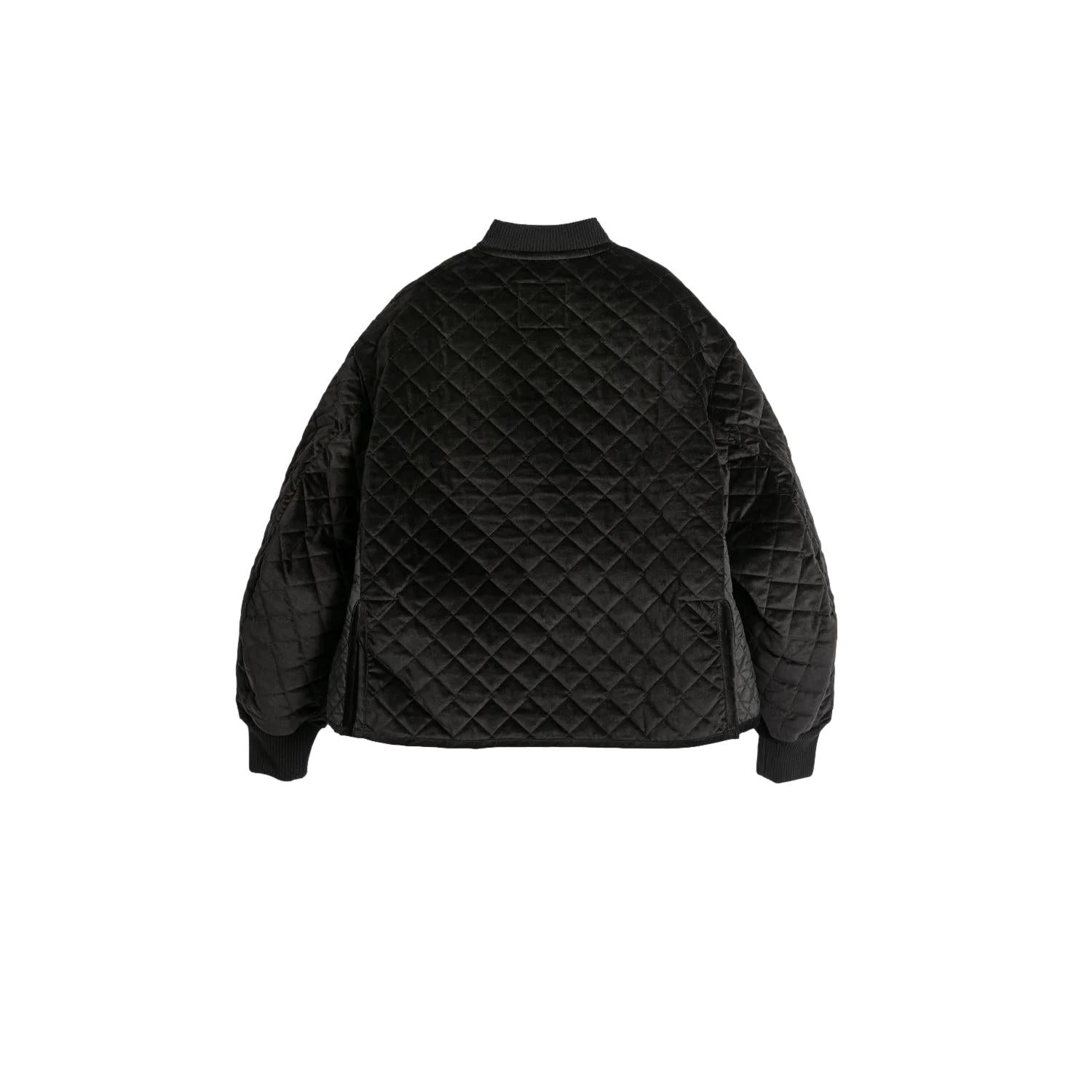 Lavenham Paneled Bomber Jacket Jakke Sort