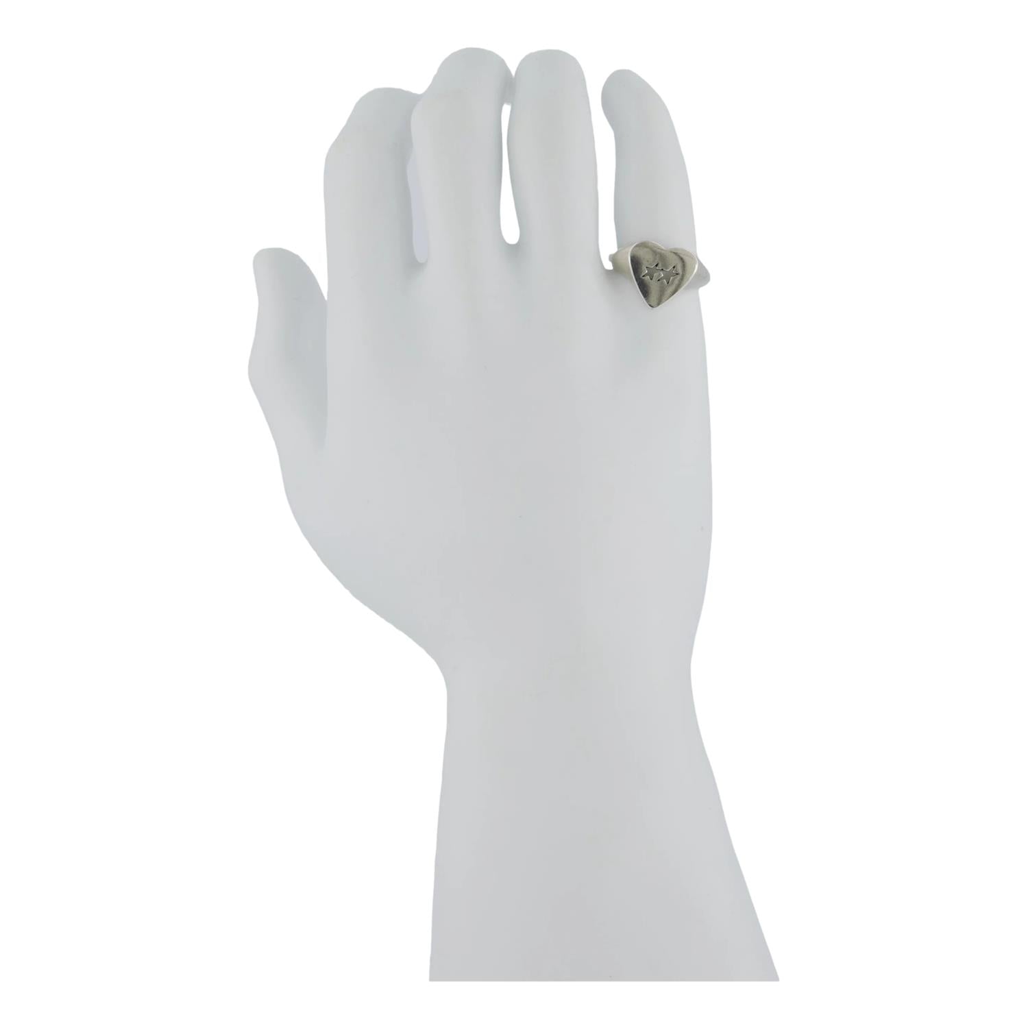 TwoJeys Icon Heart Ring Ring Sølv - modostore.no