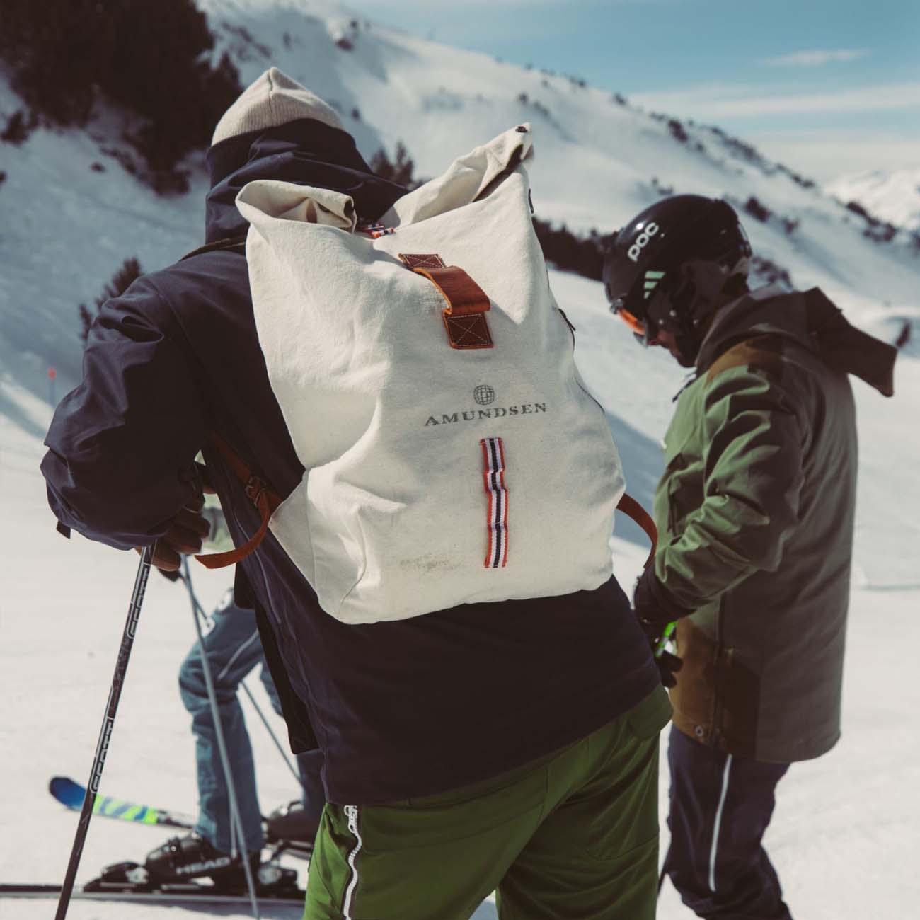 Amundsen Vagabond Day Pack 25L Sekk Brun/Beige - modostore.no