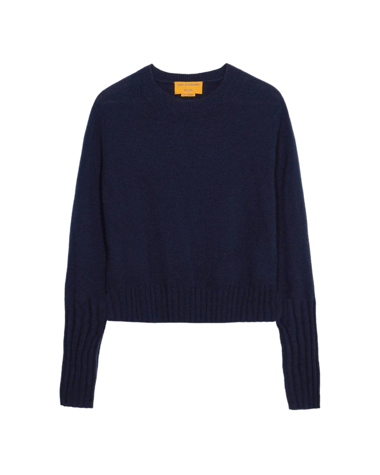 Guest In Residence Shrunken Crew Genser Navy - modostore.no