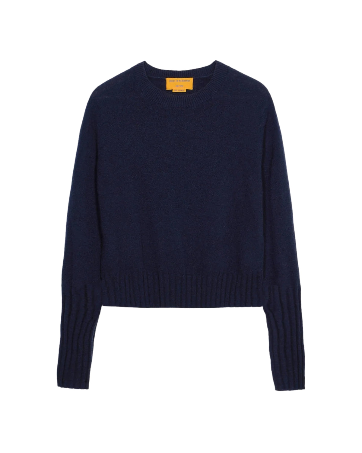 Guest In Residence Shrunken Crew Midnight Genser Navy