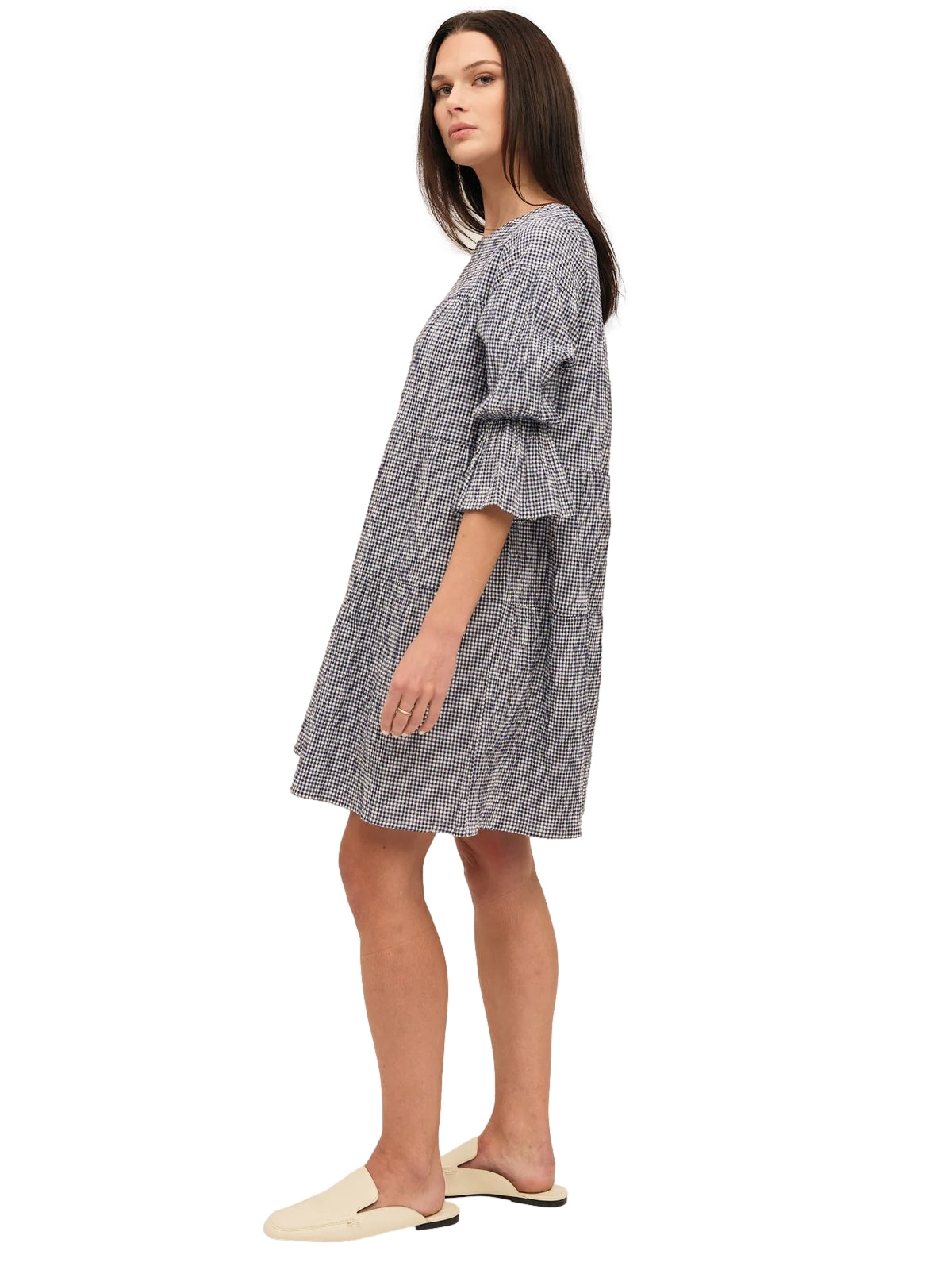 Once Untold Indiana Dress Kjole Navy - modostore.no