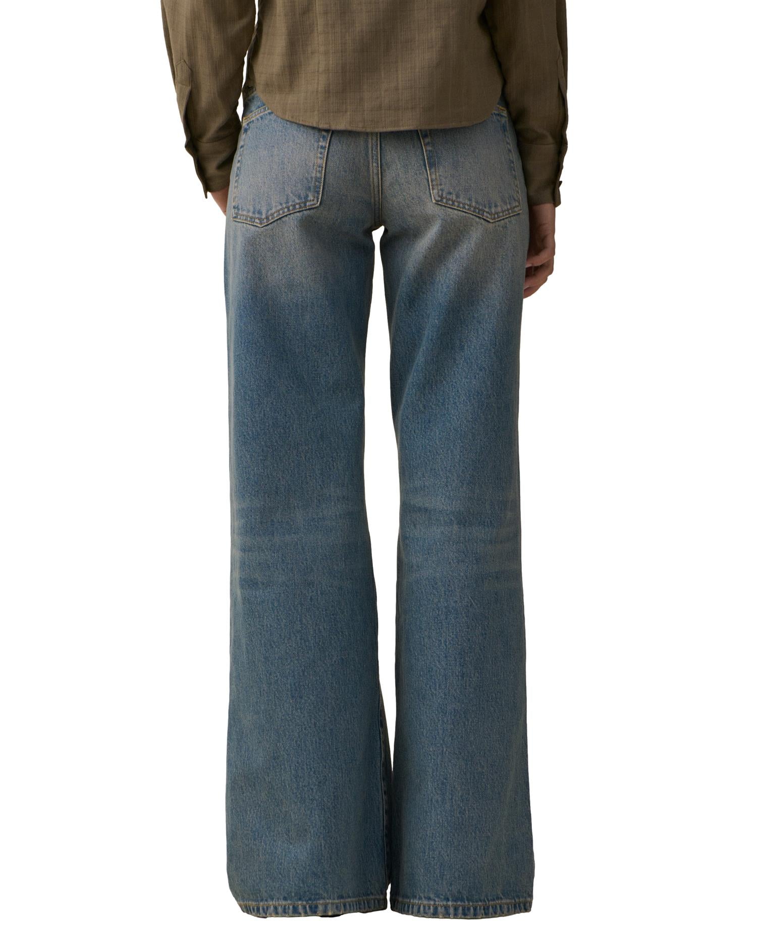Jeanerica Kyoto 1990 Light Vintage Jeans Beige Og Blå