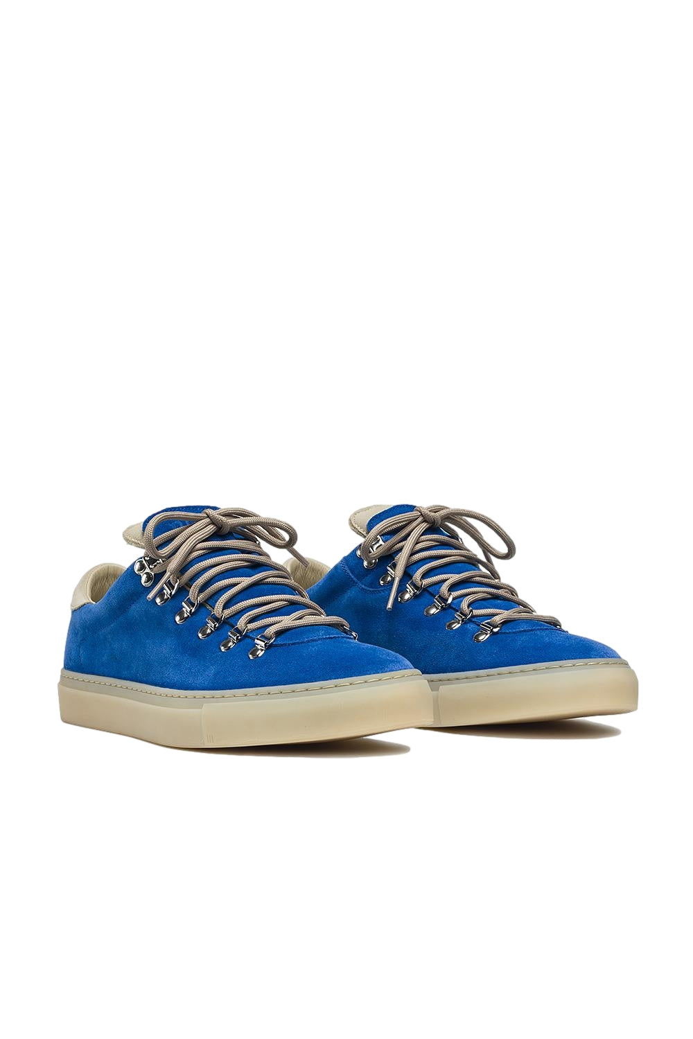 Diemme Marostica Low Mediterrean Blue Suede Sko Kongeblå