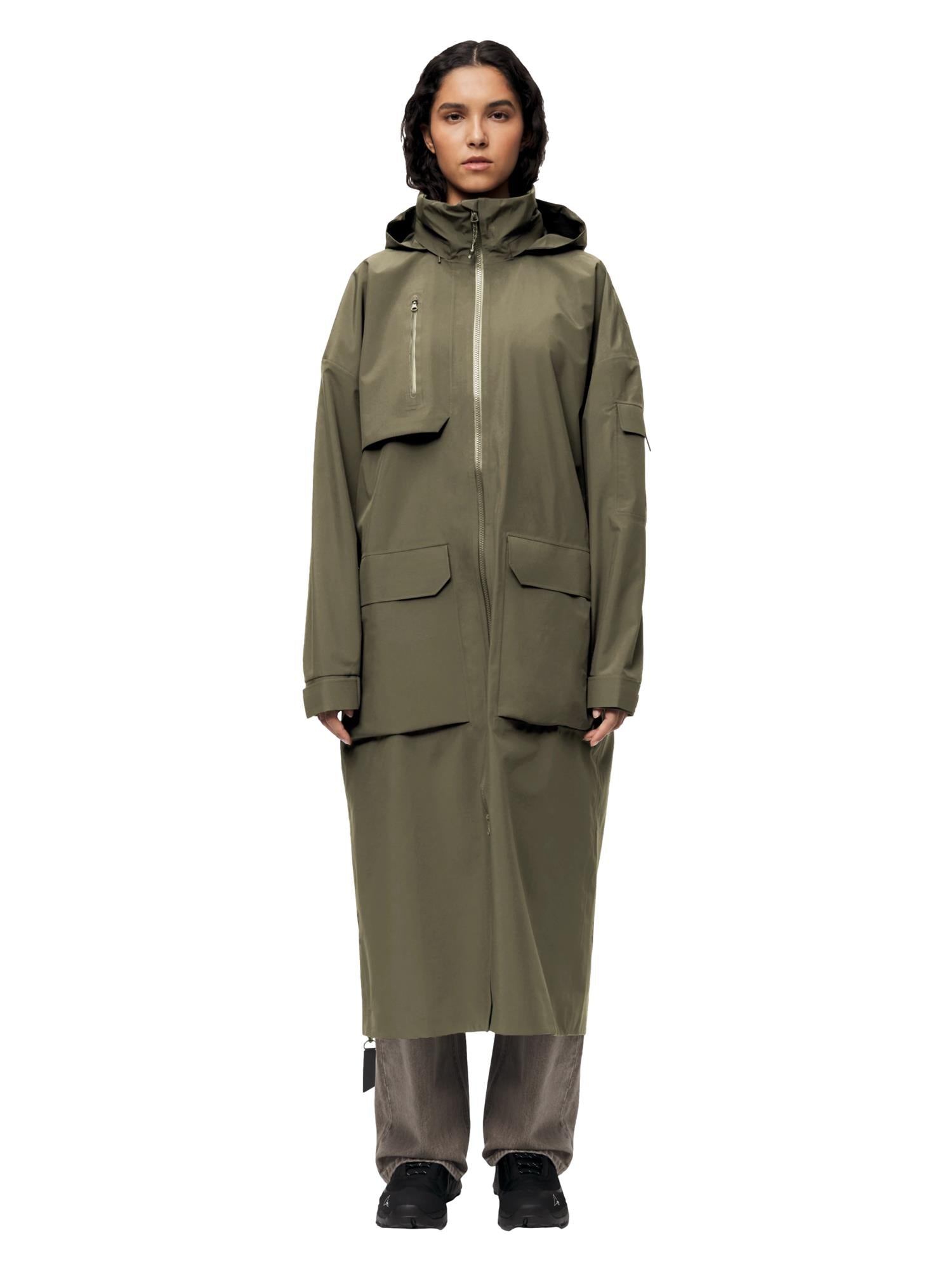 Blæst Klipra Coat Grape Leaf Jakke Oliven - modostore.no