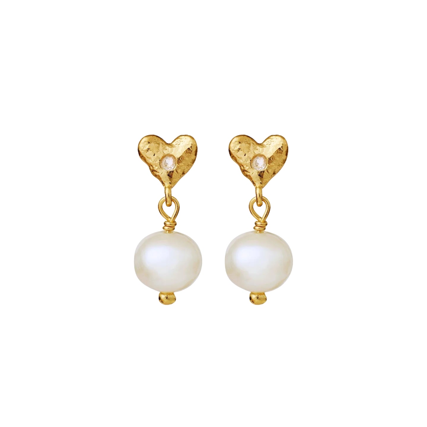 Maanesten Alia Earrings Øredobber Gull