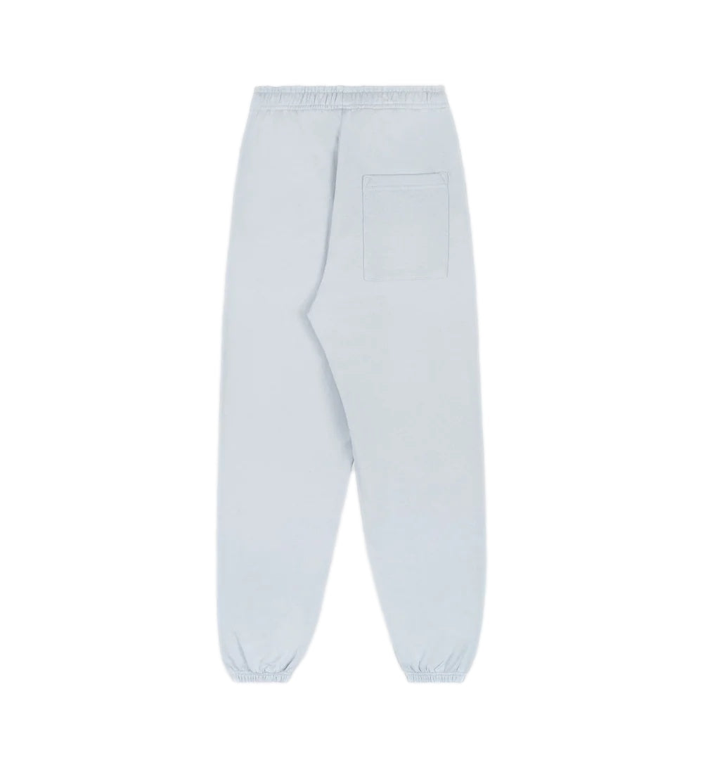 Sporty & Rich Serif Logo Sweatpants Joggebukse Lyseblå - modostore.no