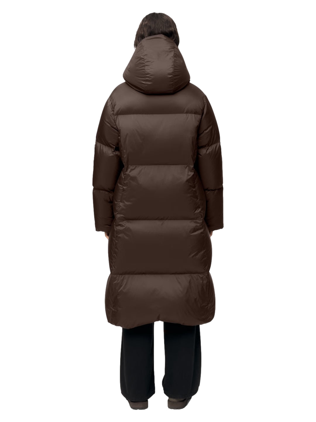 Blæst Aura Lightweight Down Coat Aura Jakke Brun - modostore.no