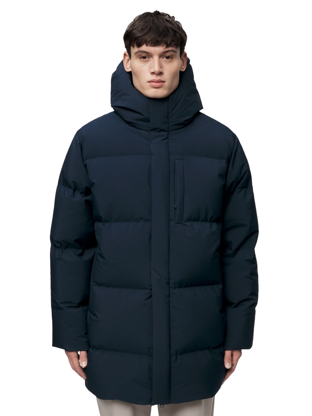 Blæst Ulla Down Jacket Dark Navy Jakke Navy - modostore.no