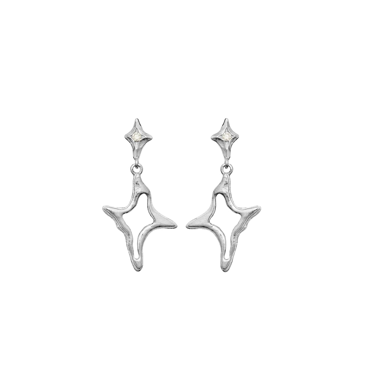 Maanesten Roxy Earrings Øredobber Sølv - modostore.no