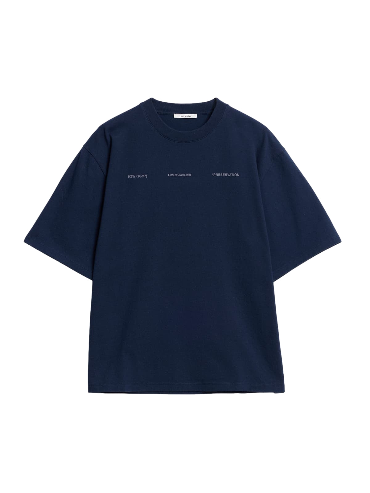 Holzweiler Ranger National Tee T-shirt Mørkeblå