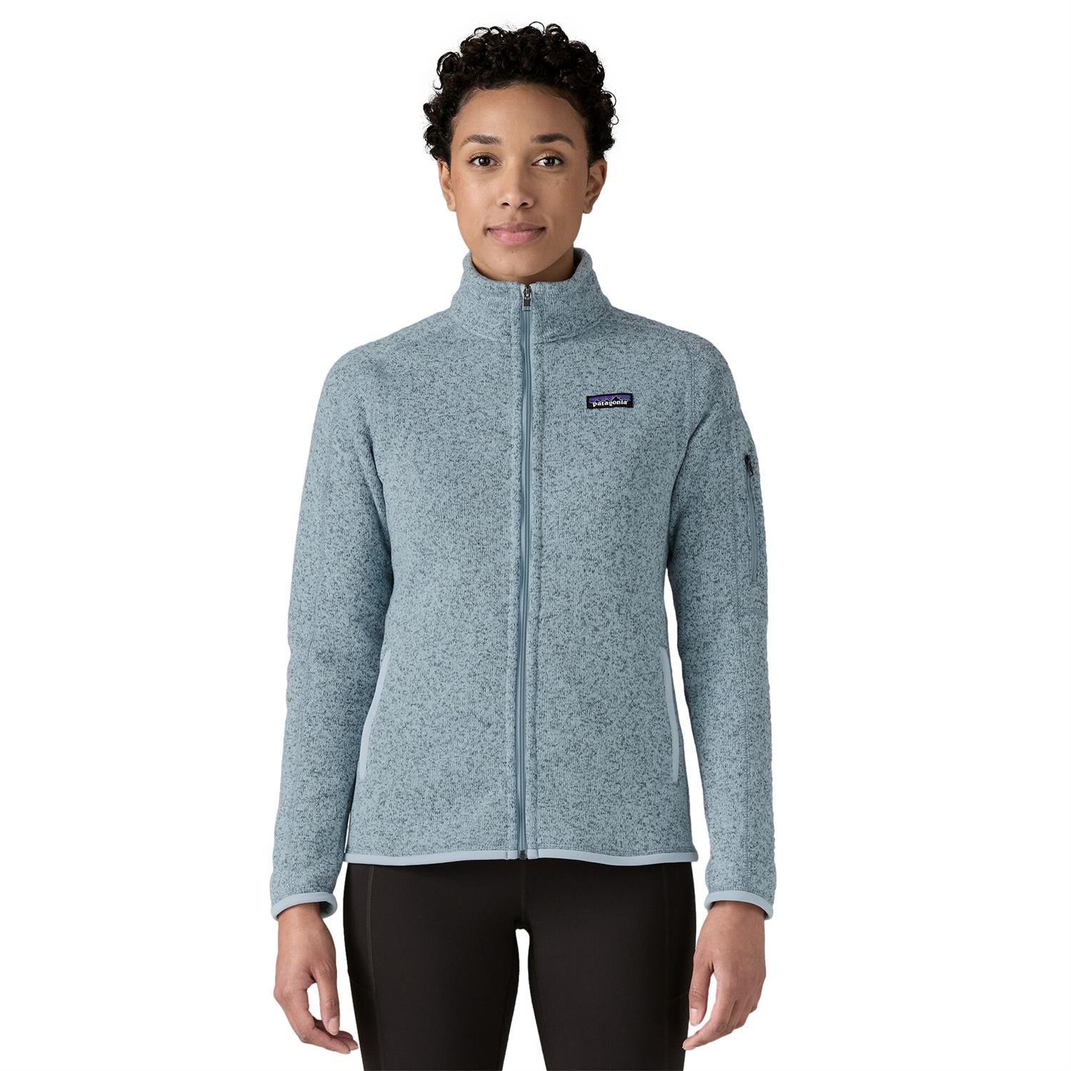 Patagonia W's Better Sweater Jkt Jakke Lyseblå - modostore.no